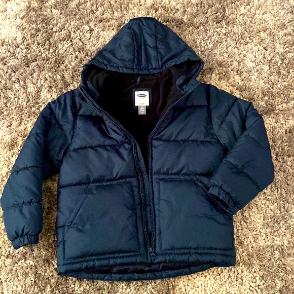 Old navy Kids Puffy Jacket size small (6/7) - Picture 3 of 5